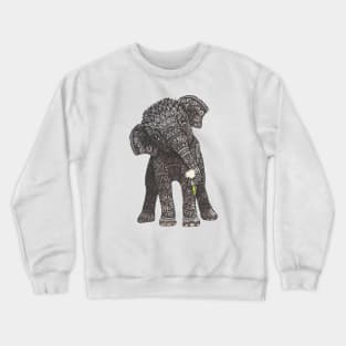 Baby Elephant Crewneck Sweatshirt